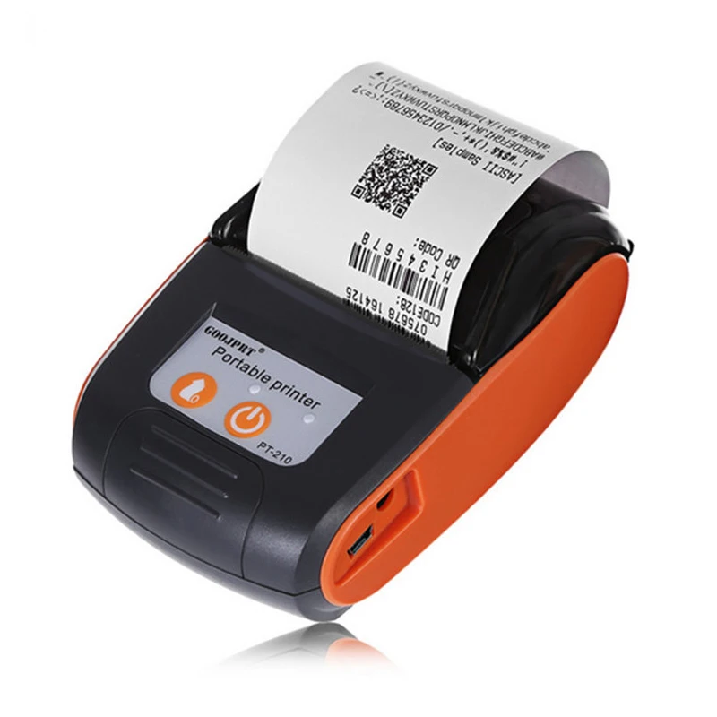 

PT210 58mm mini sticker thermal printer with factory price