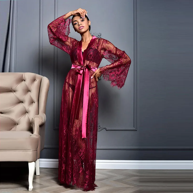 

Latest Design Elegant Pyjama Robe Night Suits for Women