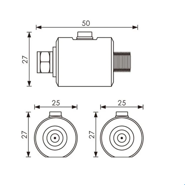 F Type Male to Female DC-3G Lightning Arrestor Surge Arrester Surge Protector