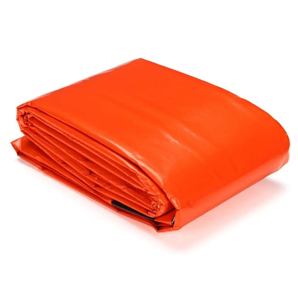 

Outdoor convenient orange emergency camping PE aluminum mold windproof waterproof thermal insulation survival sleeping bag