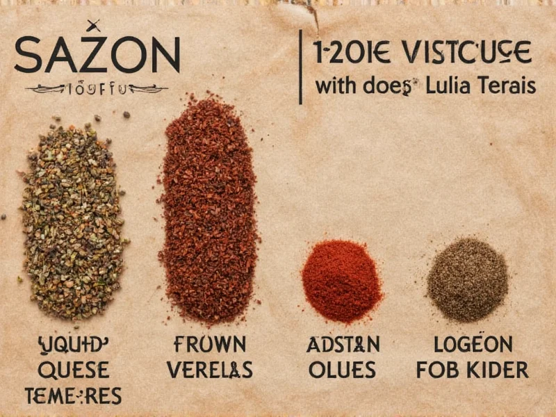 Authentic Homemade Sazon Seasoning Recipe Guide