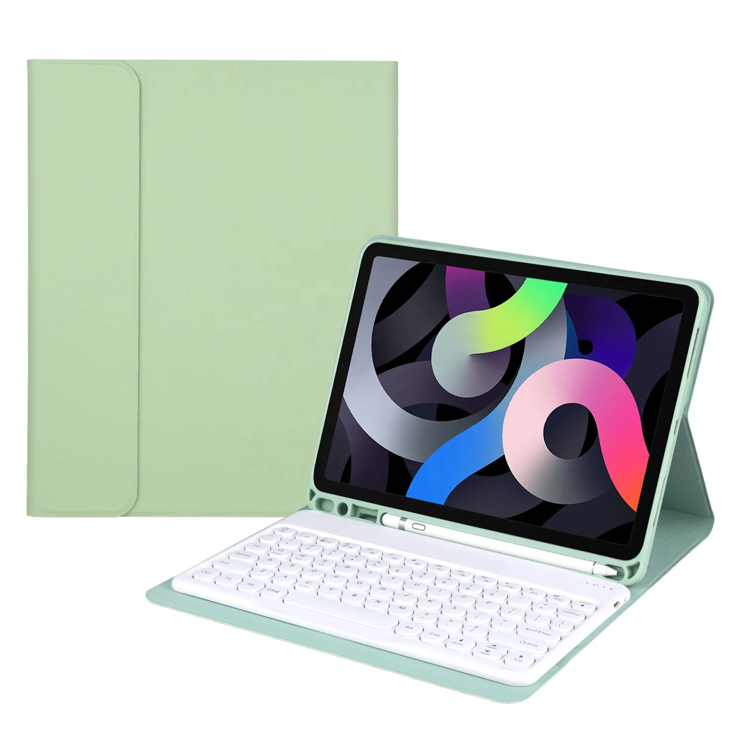 

For iPad Bluetooth Keyboard Case Slim Cover with Magnetic Detachable Wireless Keyboard For iPad 10.9'' Air 4th Generation 2020