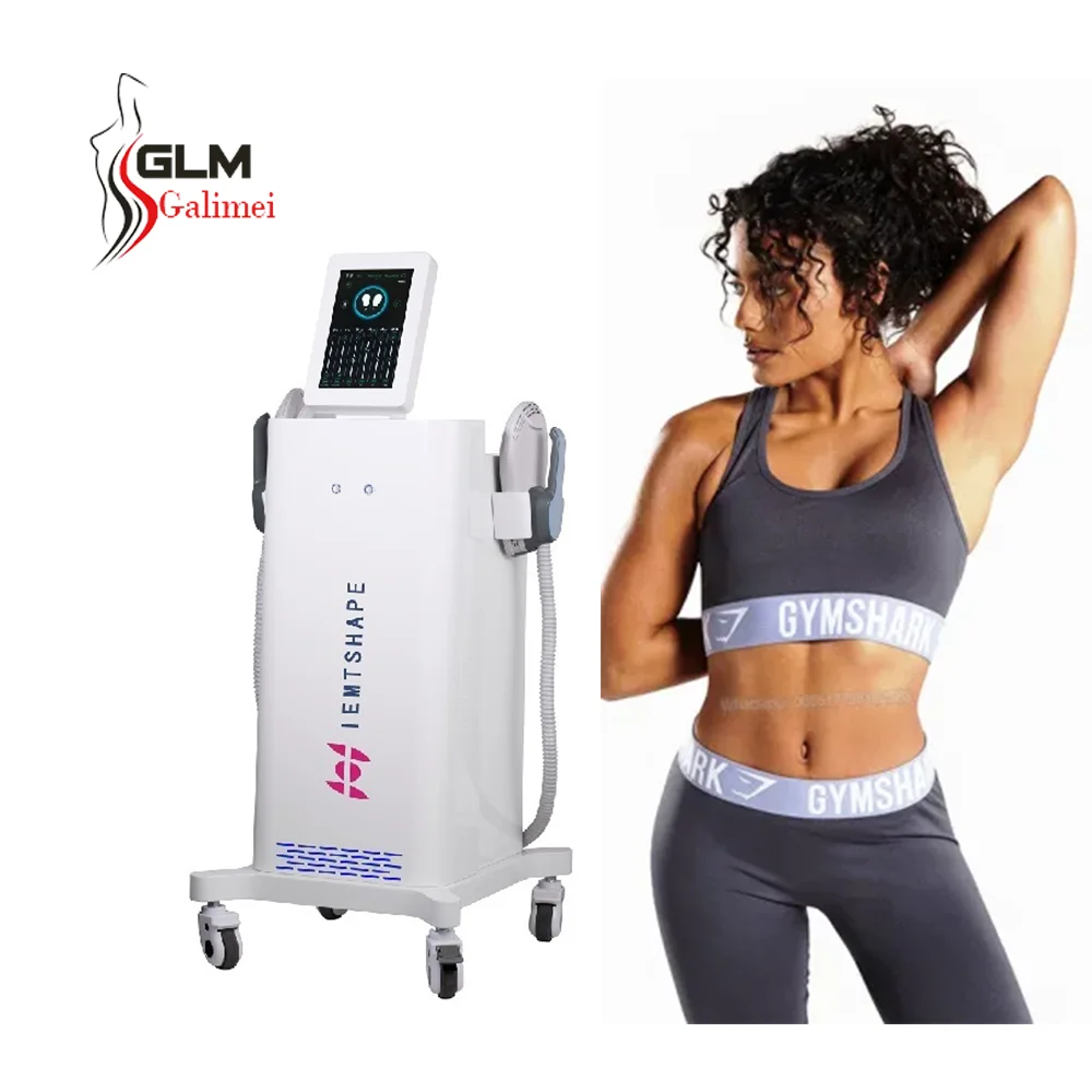 

2021 Top sale ems beautiful muscle stimulation electromagnetic tesla beauty body sculpting newangie slimming emt machine