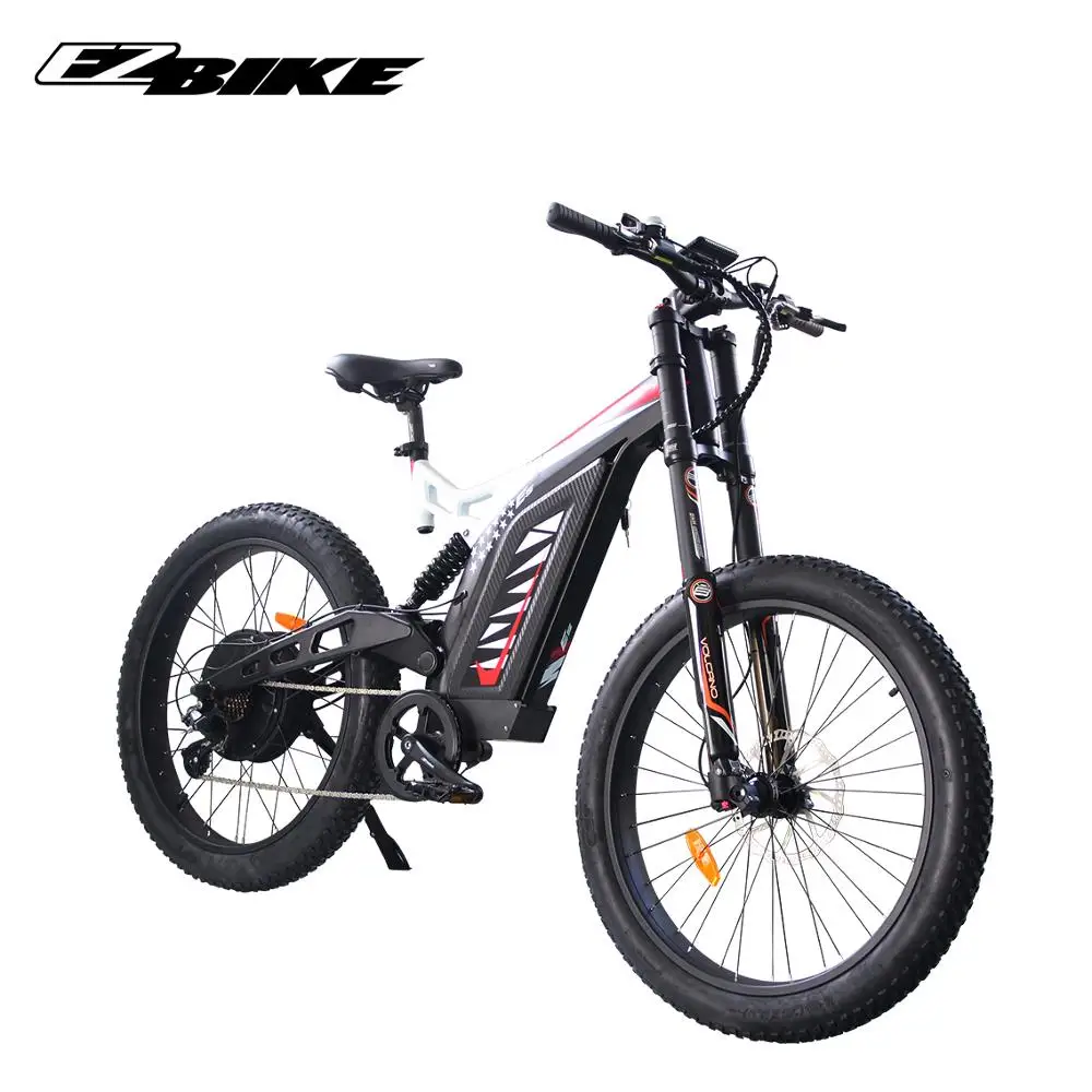 

High performance bomber 26'' 48 volt 1500w electric fat bike
