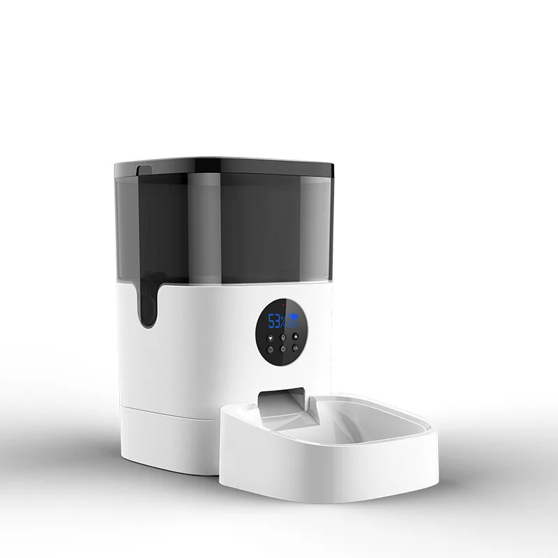 

Wifi Connect Cell Phone App Remote Operate Auto Dog Cat Feeder Smart Pet Feeder With Camera