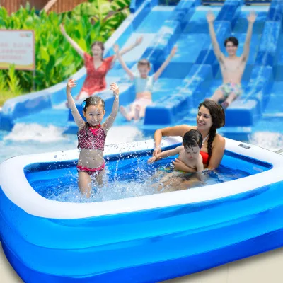 

10% Discount Amazon Hot Sale Outdoor PVC Above Ground Adult Swimming Pool Family Inflatable Pools In Stock, As picture