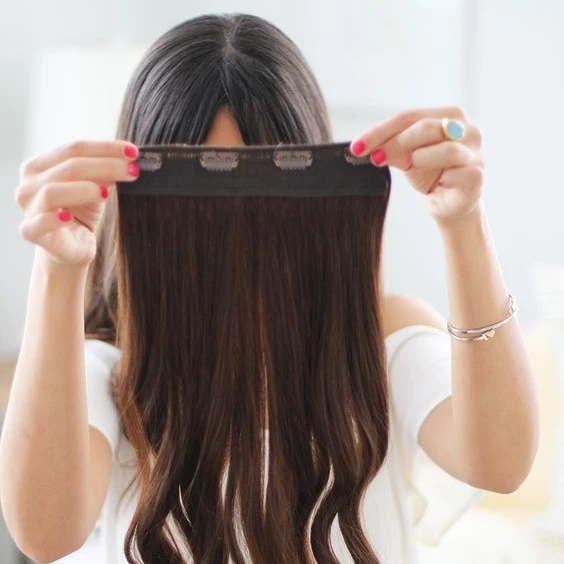 

High quality 100% human hair lace clip in extension one piece factory direct sales clip in hair extensions 100% human hair