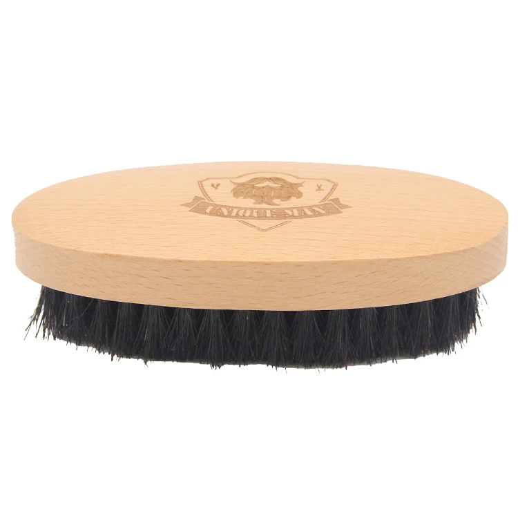 

Top selling wholesale 100% boars bristle mens pviate label wood beard brush