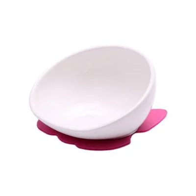 

New Ceramic Dog Bowl Non-Slip Pet Bowl Tilted Dog Bowl, White