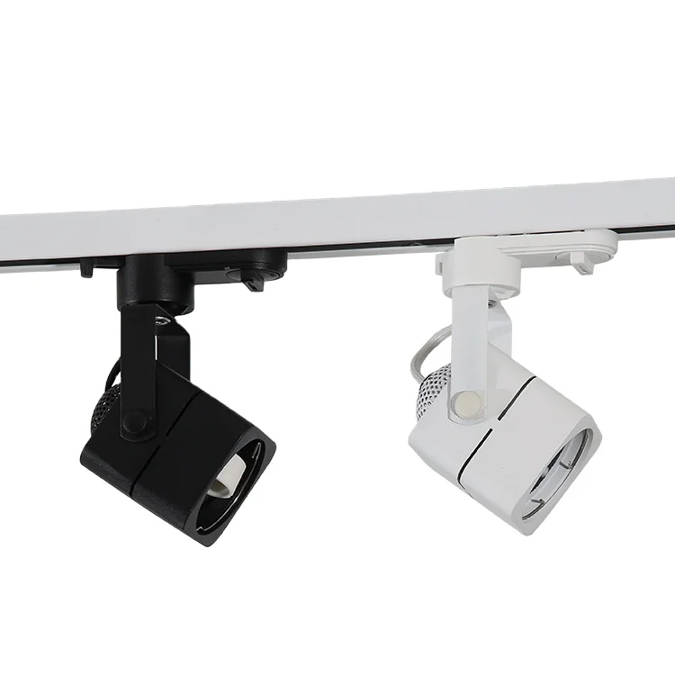 China supplier dimmable retail shop aluminum 3000k Gu10 led track light