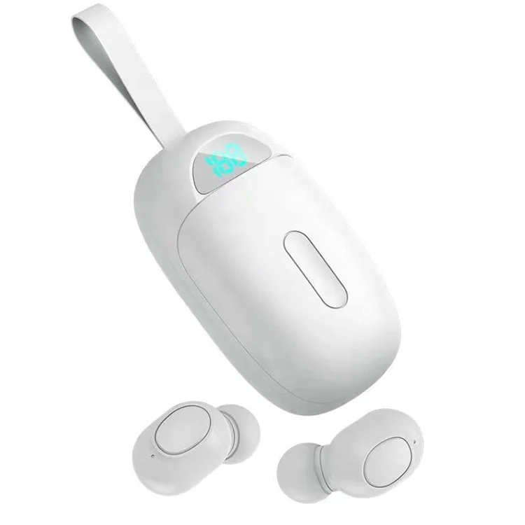 

Newest Protable BT 5.0 HD Stereo Earphone True Wireless Earbuds LED Battery Display TWS Headphone