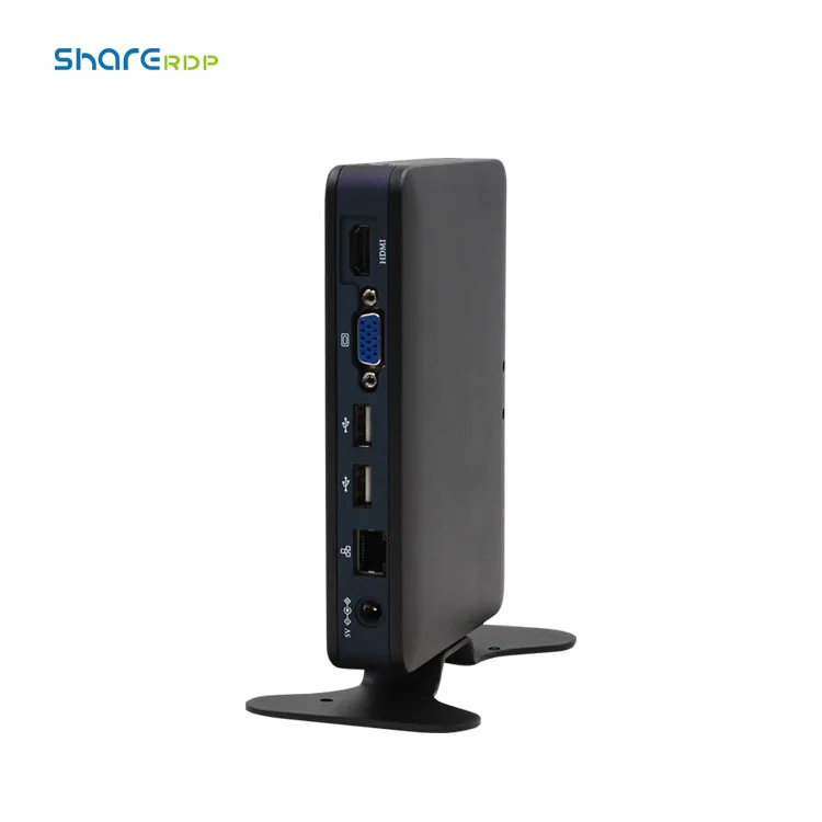 Professional Manufacture Cheap Thin client Aluminum alloy casing 1G 2G Flash 8G Cloud Computer Thin Client For Digital Signage