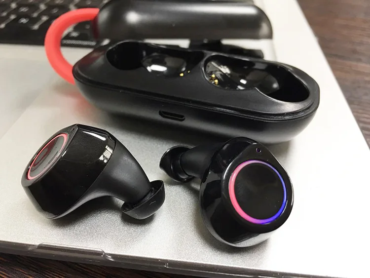 TWS Earphone Headphone Earbuds Blue Tooth Stereo Wireless Sports Headset 5.0 - ANKUX.COM