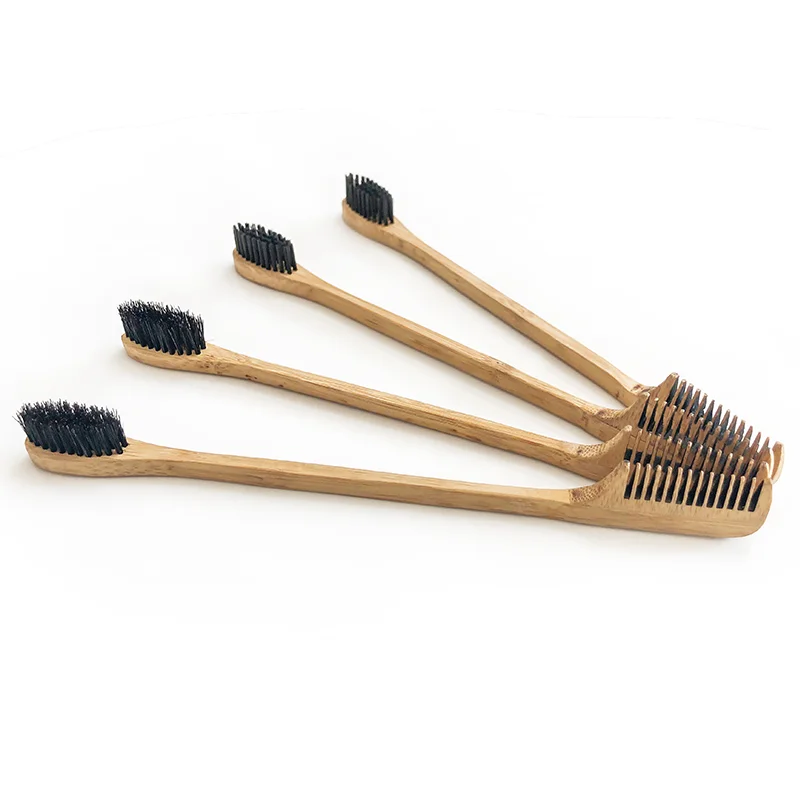 Wholesale Custom Logo Ecofriendly Bamboo Boar Bristle Hair Edge