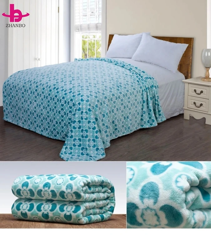 Super Soft King Size Bed Sheets Printed 100 Polyester Bed Sheet Mink