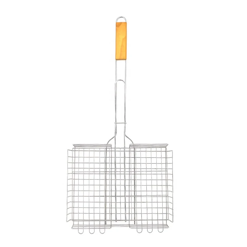 

High-grade Stainless Steel Barbecue Tools Grill Net, Yellow