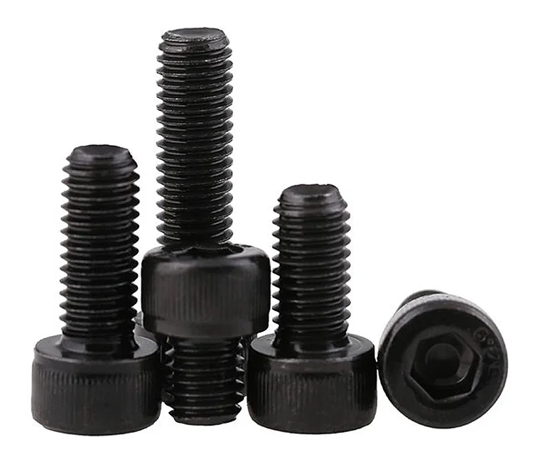 
Hex Socket Head Allen Bolt DIN912 Carbon Steel Black Surface Treatment Allen Bolt M2-M40 