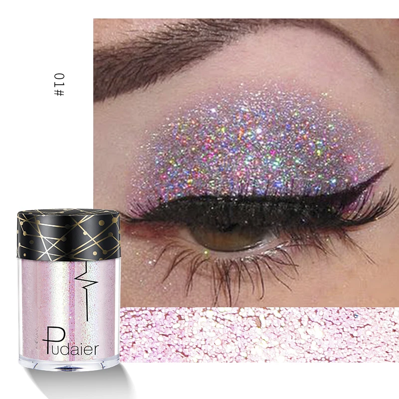 

Cosmetics Vegan Loose Pigmented Eyeshadow Glitter Makeup Private Label High Quality Makeup