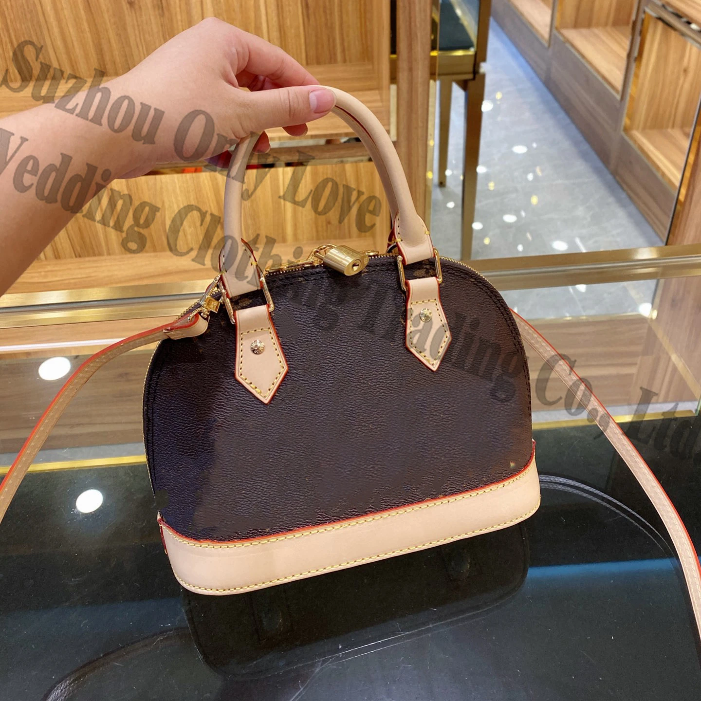 

Hot Sale Cheap western style women pu leather handbag Shell shoulder bags for girls, 6 colors