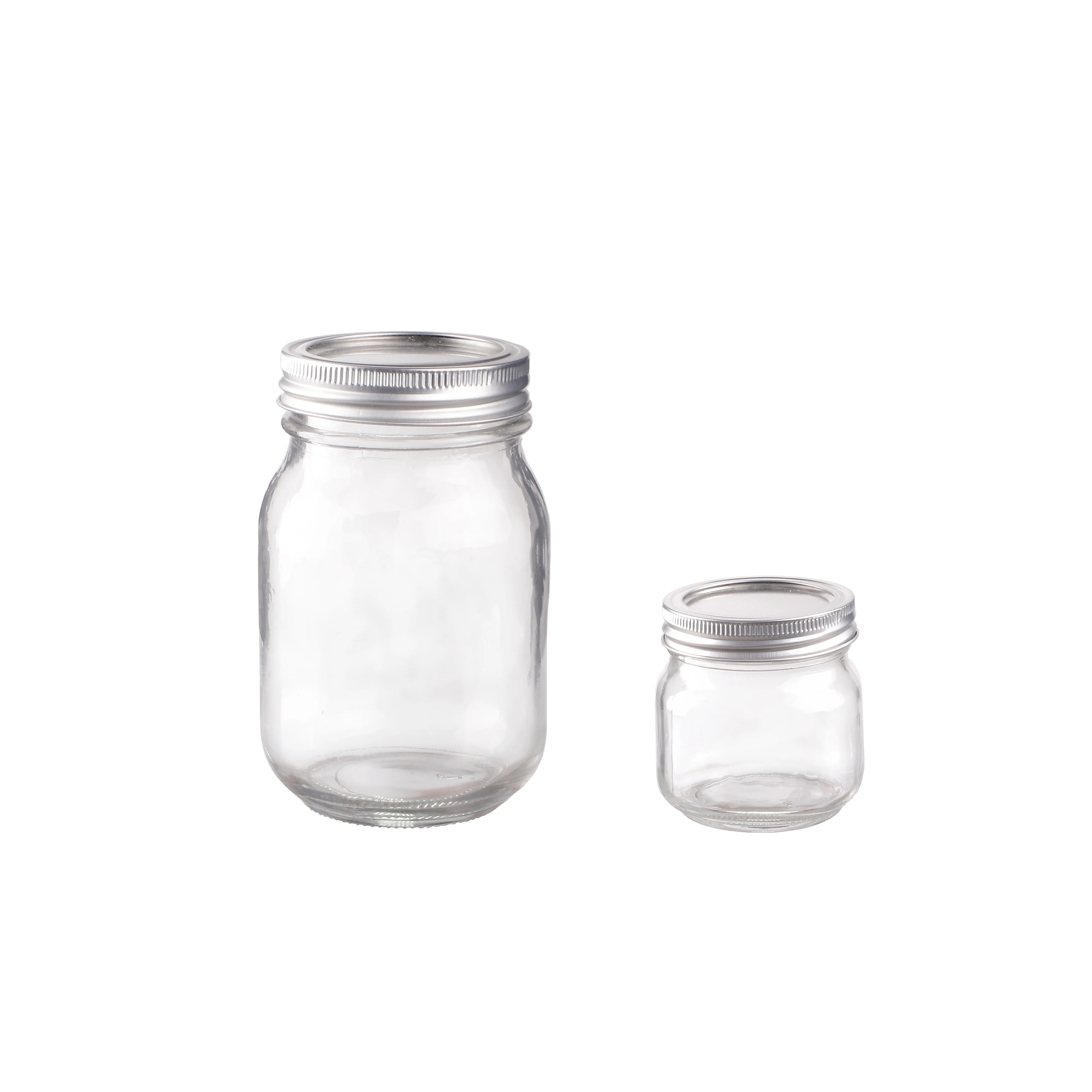 

Mason Jars 8oz With Regular Lids, Transparent