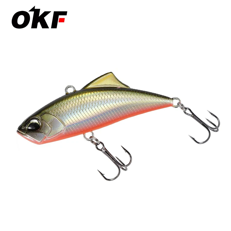 

Fishing Lures Vibration 45mm 5.3g VIB Lure Fishing Artificial Bait Vib Trout Lure, 12colors