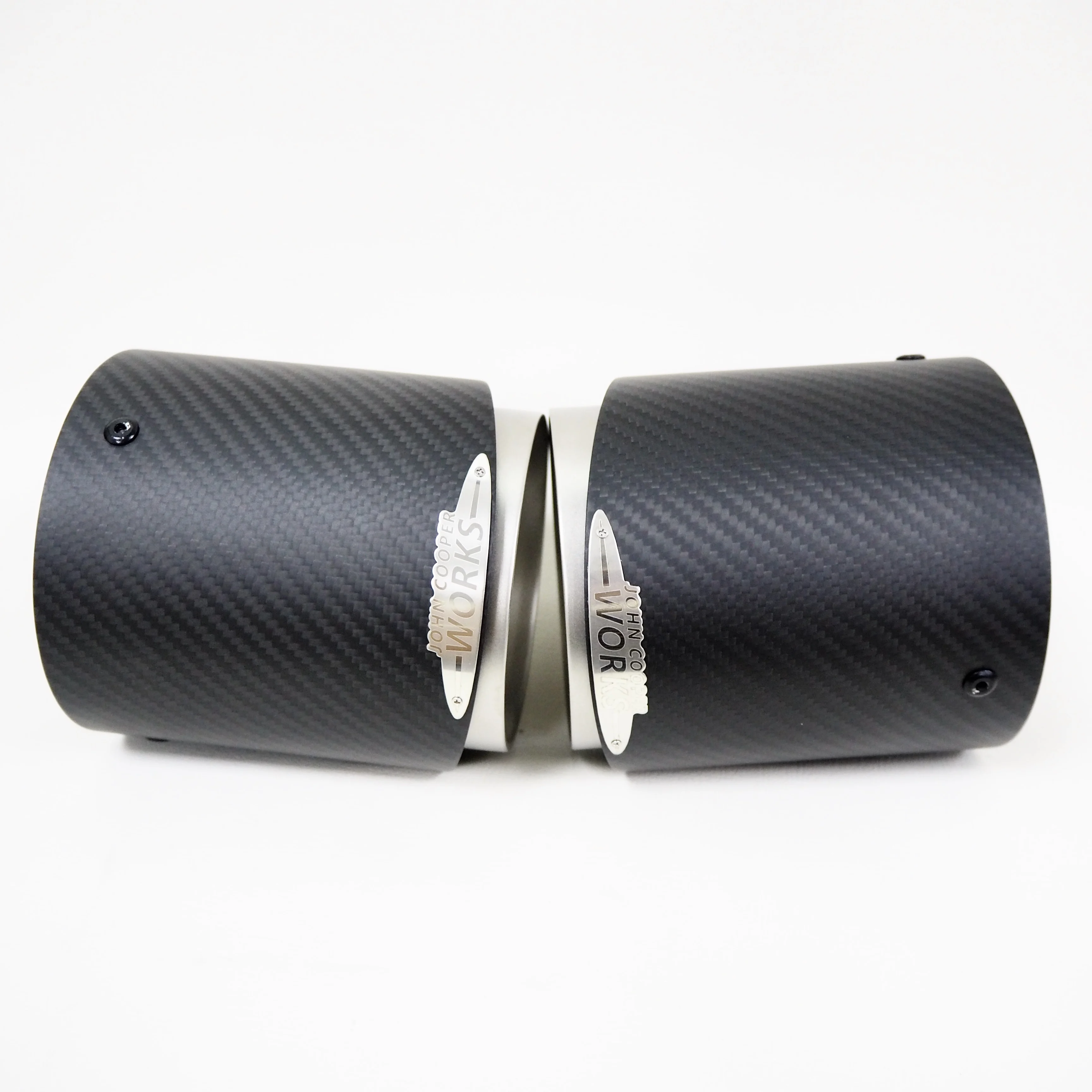 
Carbon Fiber Mini JCW Style exhaust tail pipe tips For MINI Cooper S F54 F55 F56 F57 F60 