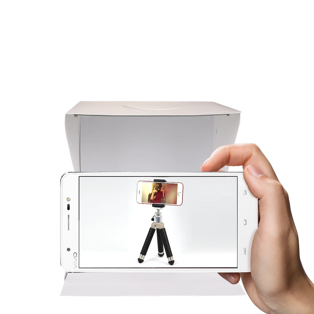 
Kaliou photography equipment portable photo studio box photo light box 40*40cm with led light photo studio accessories 