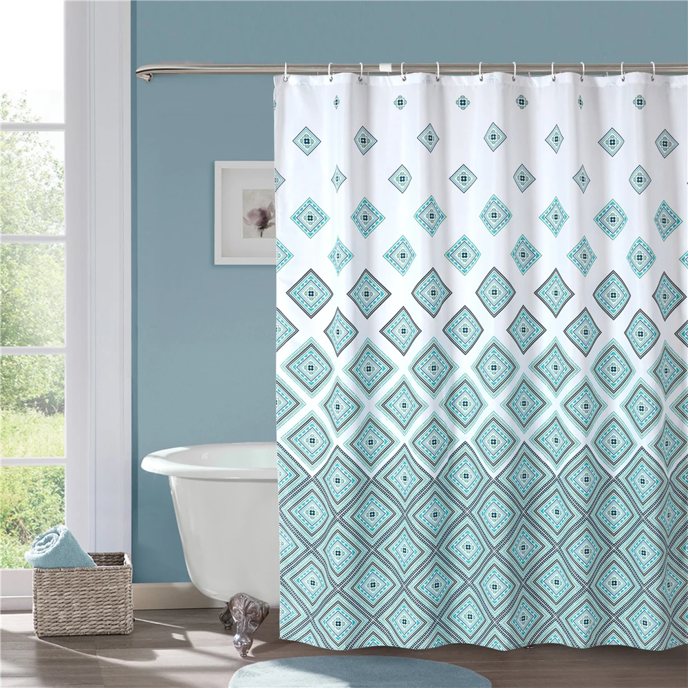 

ethiopian custom printed shower curtain sets bathroom curtains factory, Customized printing