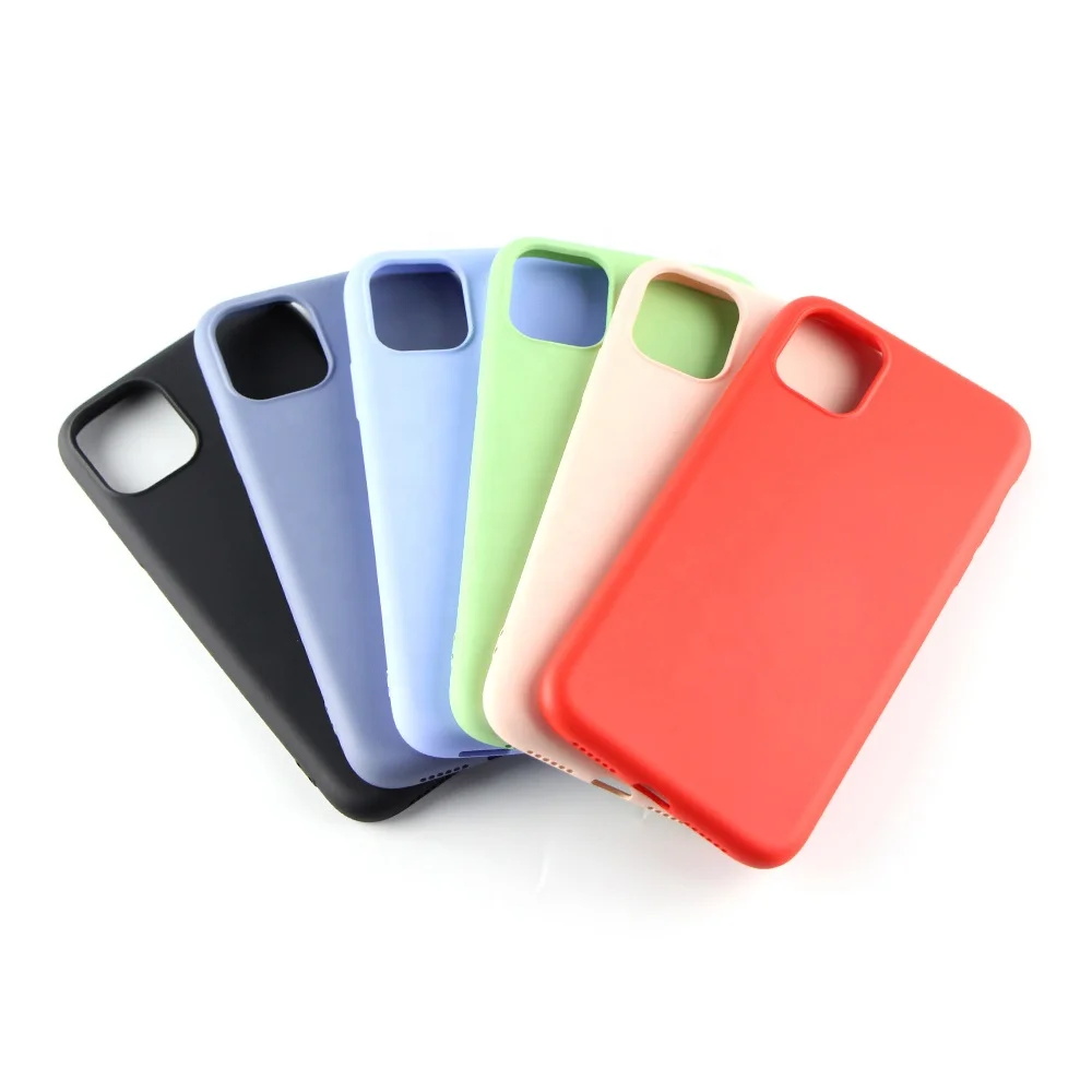 

Soft Silicone TPU Phone Case Full Covered Matte Phone Cover for iPhone 11 Pro Max, Customized
