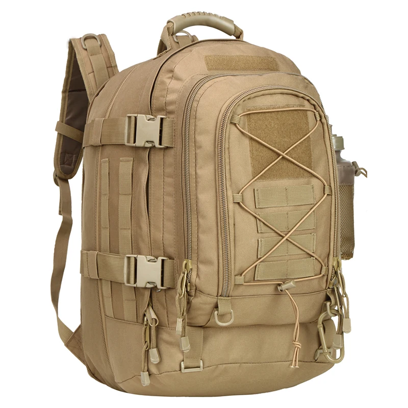 

Wholesale Outdoor Hiking Sport Large Molle Backpack Bag Laptop Army Military Tactical Backpack, Coyote