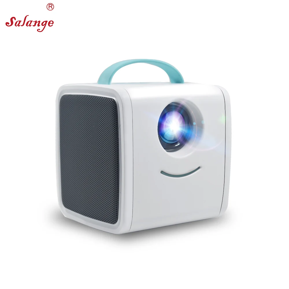 Salange Q2 Pocket Mini LCD Projector for Children's Early Learning with Handheld Design 700 Lumens Mini LED Home LED Proyector