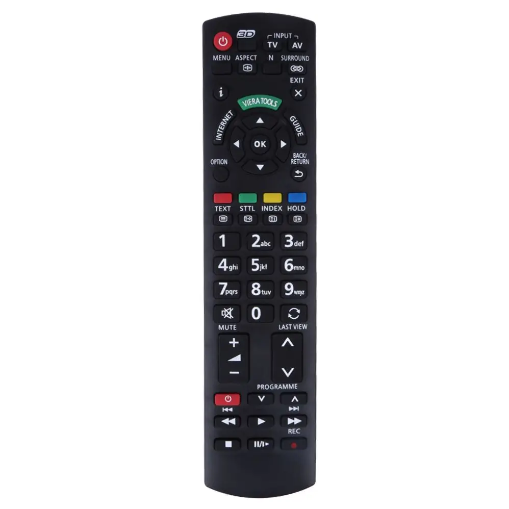 

TV Remote Control for Panasonic TV N2QAYB000572 N2QAYB000487 EUR76280 Use For LCD / LED / HDTV MODEL