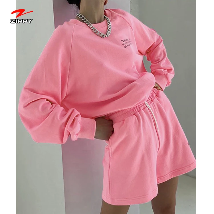 

2021 Fashion Sports Set For Women Hooded Mens Jogging Suit summer shorts set men unisex sweatsuit, Picture