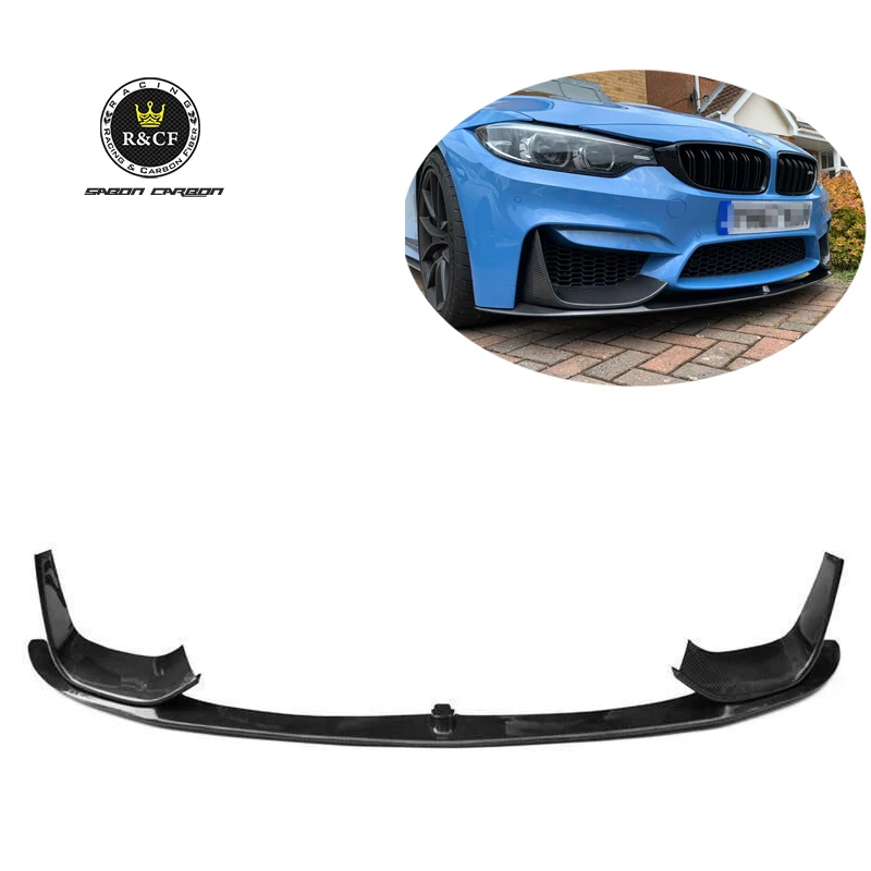 

2015-19 F80 M3 MP style Carbon Fiber Front Bumper Chin Lip with splitter For BMW F80 M3 F82 F83 M4