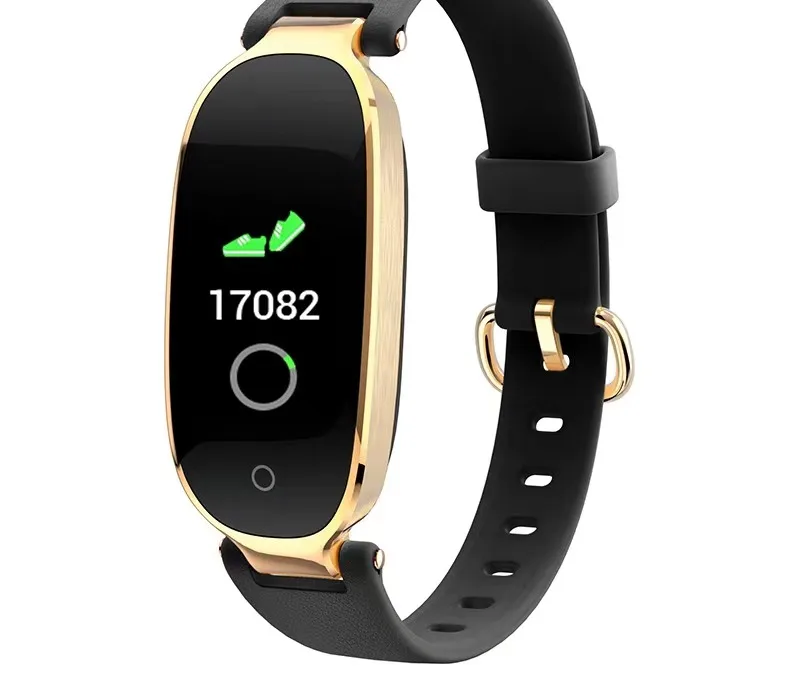 

Fitness Tracker with Heart Rate Monitor Ip67 Waterproof Smart Bracelet with Calorie Counter Smart Fitness Watch for Women, Black,rose gold,black gold,gold