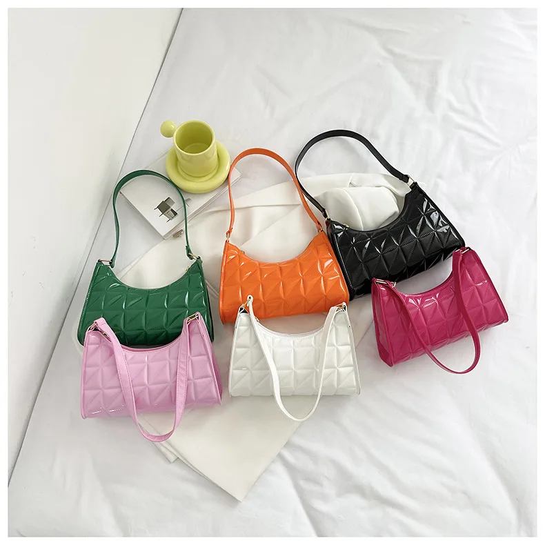 

New Fashion Women's armpit bag Portable Leisure Underarm PU Single Shoulder Bag