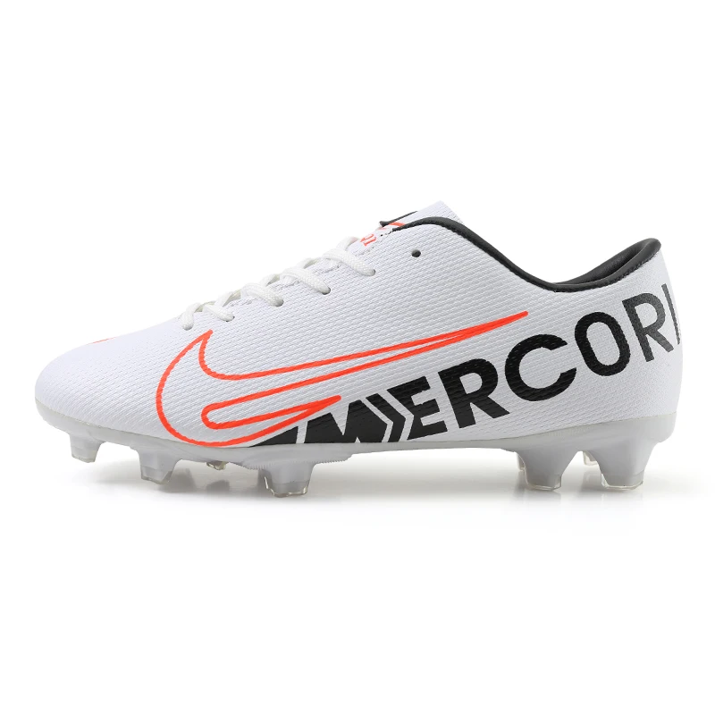

2020 Football Boots Leather Spec Shoes Waterproof Hurdle And Sock Grade A Man