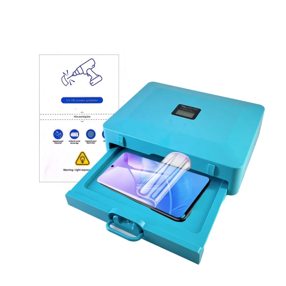 

Nano Glass Screen Protector Light Curing Lamp For Mobile Phone Fiilms Uv Curing Screen Protector Machine