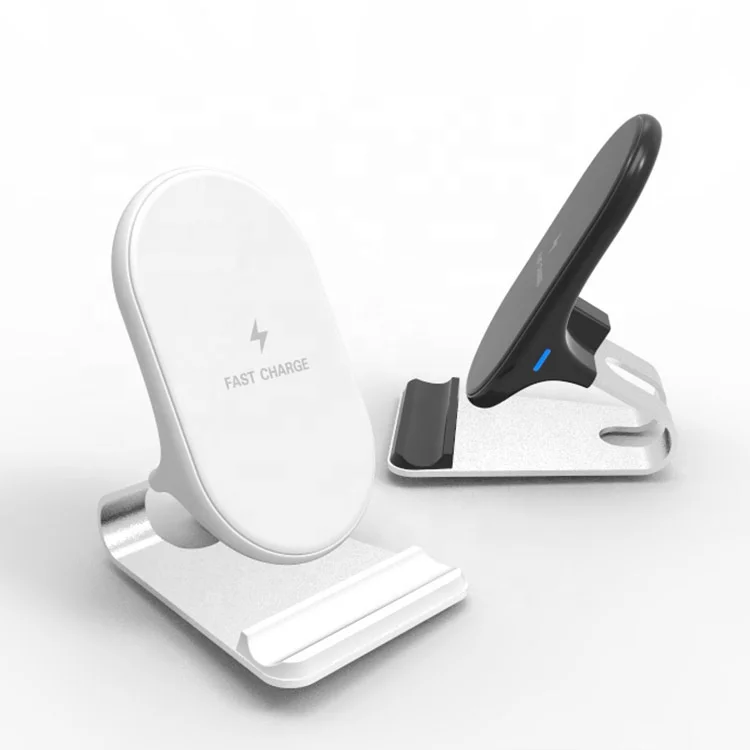 

2020 New model Hot sale 5V 1A 20W Universal Charger Fast Quick Charging private mold Wireless Charger Power Bank, White black