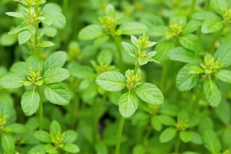 Healthy coriander plants growing in garden bed with proper spacing