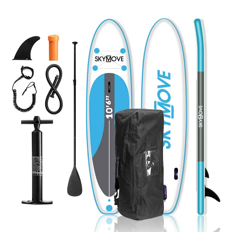 

Drop Shipping Good Quality Pvc Stand Up Inflatable Surf Paddle Boards With Fins, Customized color
