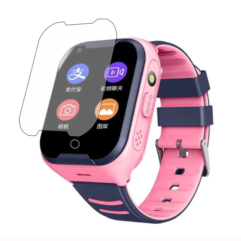 

A36E/Y95 Kids Smart Watch Screen Protection Film 2pcs Clear Screen Protector Protective Film Guard A36E Smartwatch GPS Tracker, Transparency 99% color