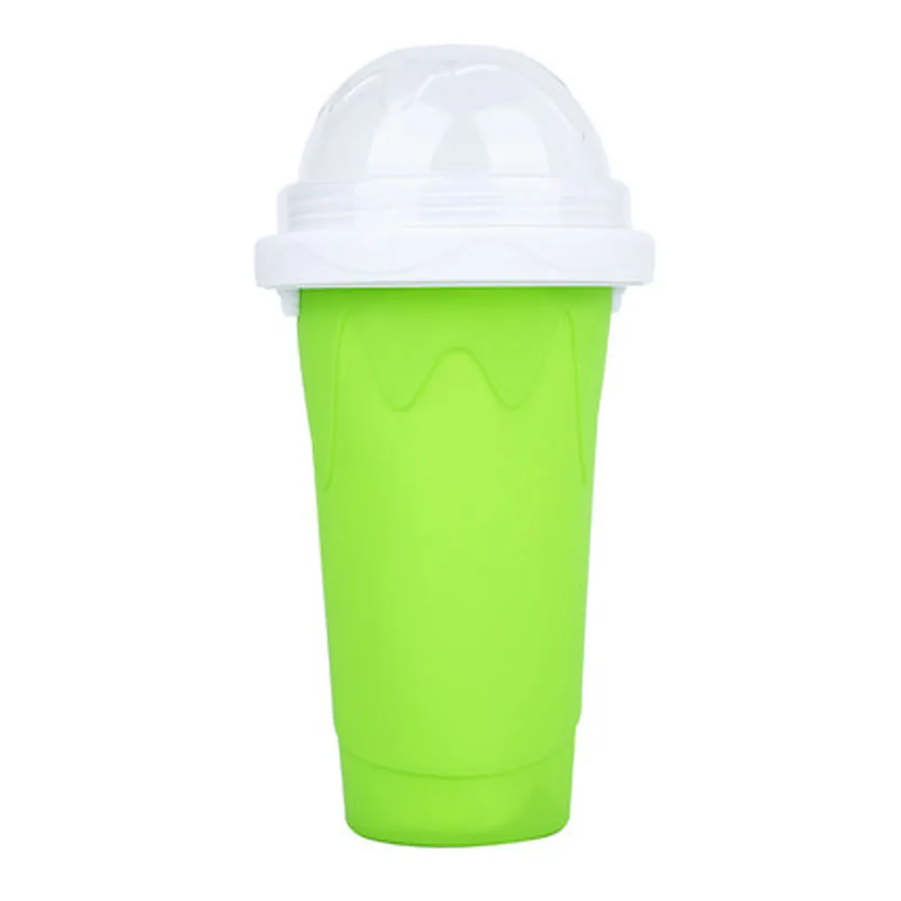 

ZOGIFTS Quick-frozen Smoothies Newly Durable Slushy Ice Cream Maker Squeeze Quick Cooling Cup Milkshake Bottle Smoothie Cup, As per picture