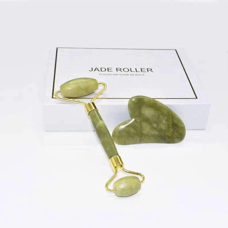 

Wholesale Necustom Jade Thorn Quartz Roller, As picture