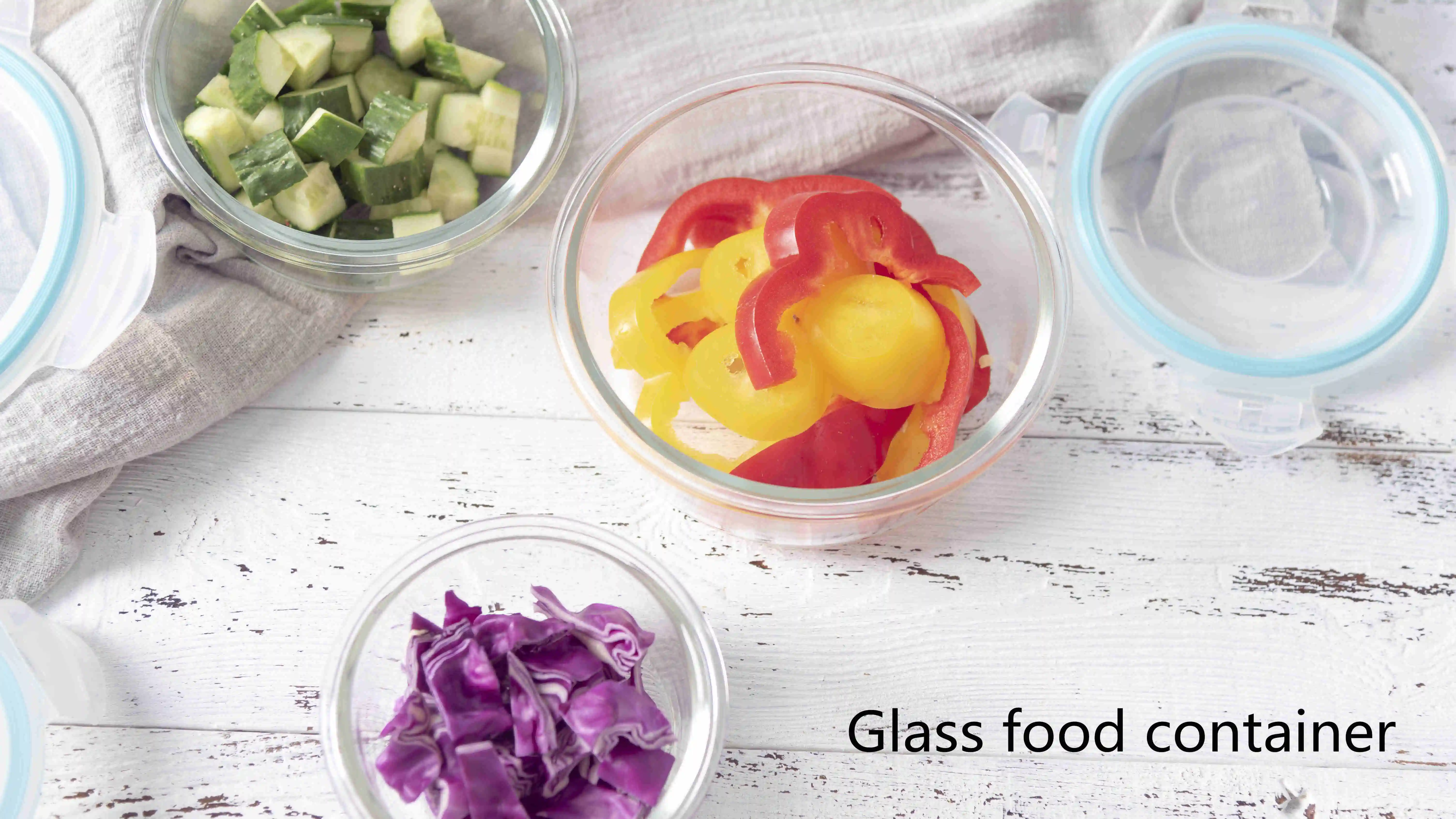 10 Pieces Borosilicate Glass Food Storage Meal Saver Containers With Vented  Locking Lids BPA Free Reusable Food Container Set - Buy 10 Pieces  Borosilicate Glass Food Storage Meal Saver Containers With Vented