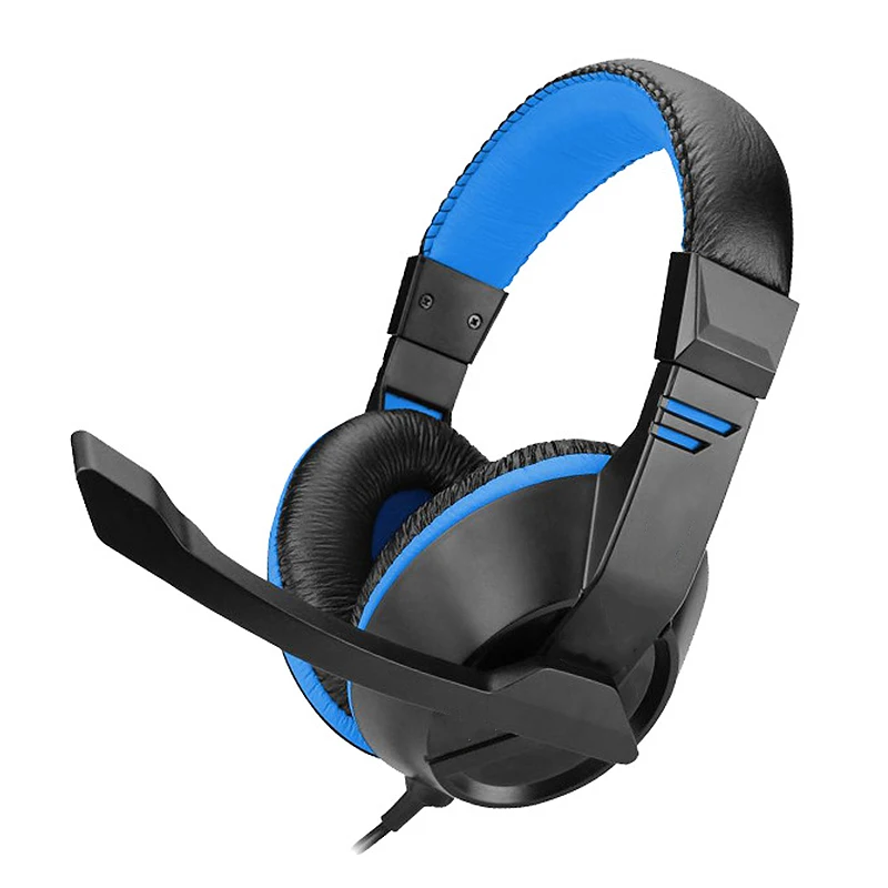 

HY6880 stereo dual-use 3.5mm single / dual plug phone Computer headphone gaming headset with microphone