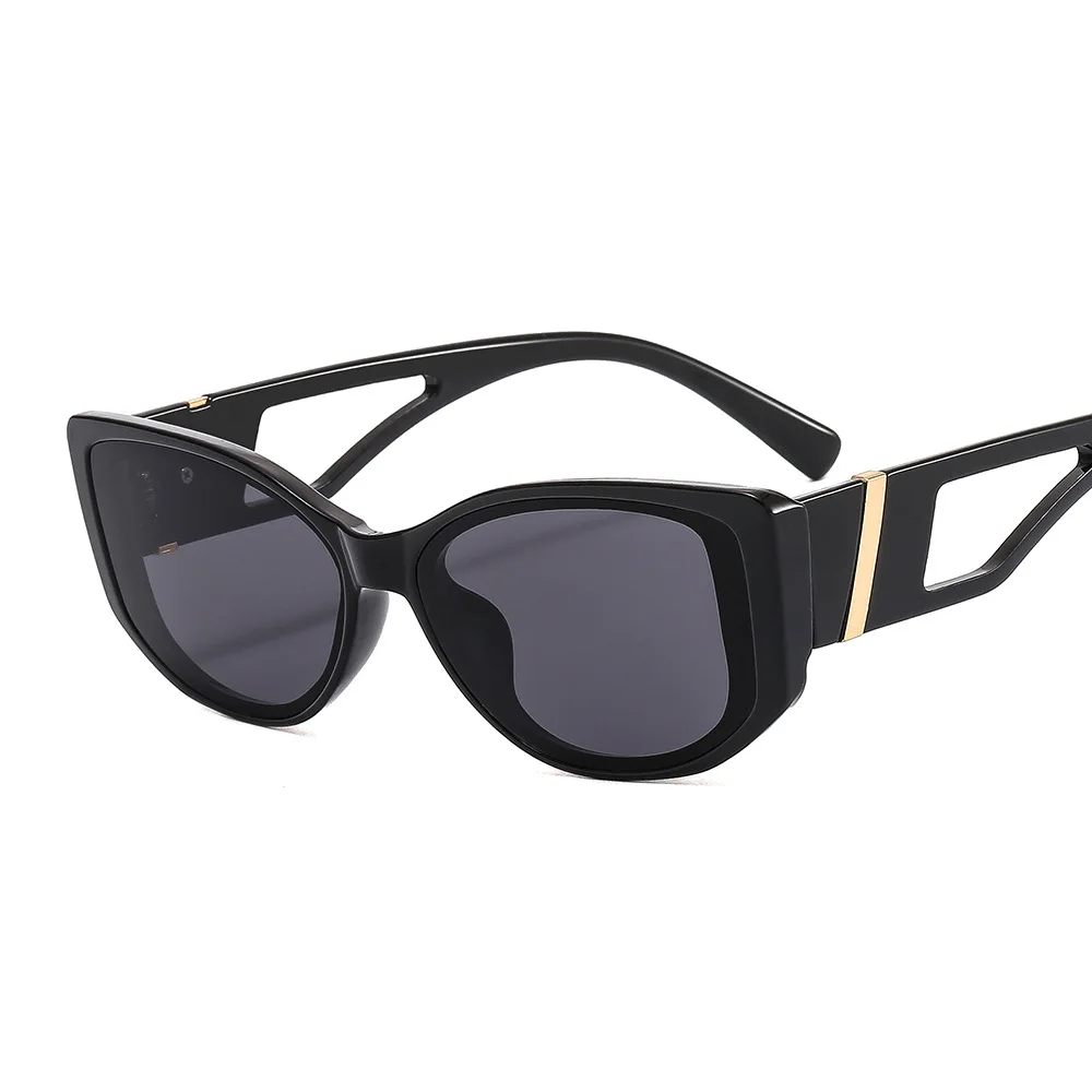 Eyewear 39037 Fashion 2024 Retro Vintage Plastic Polygon Shades Sunglasses