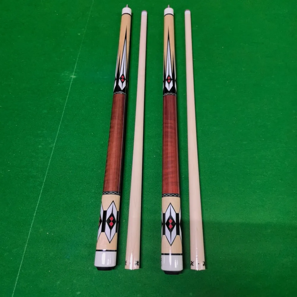 Xikuno Real Maple 1/2 Billiard Pool Cue 12.75mm Tip Stainless Steel Interface