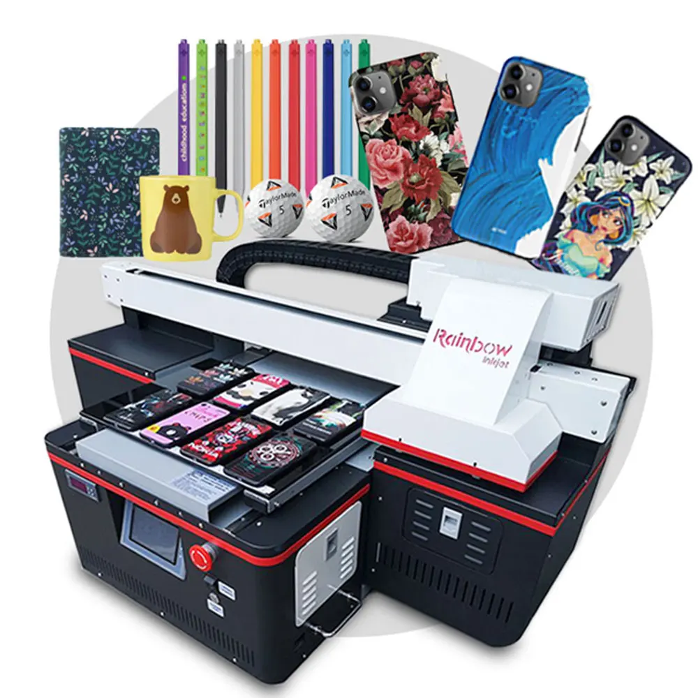 

Desktop 4030 A3 A4 uv flatbed printer embossing business card pen usb driver machine digital uv printers