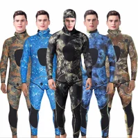 

3MM Scuba Diving Suits for Men 2 Pieces Long Sleeve Keep Warm Wetsuits Spearfishing Rash Guards Surfing Swimsuits